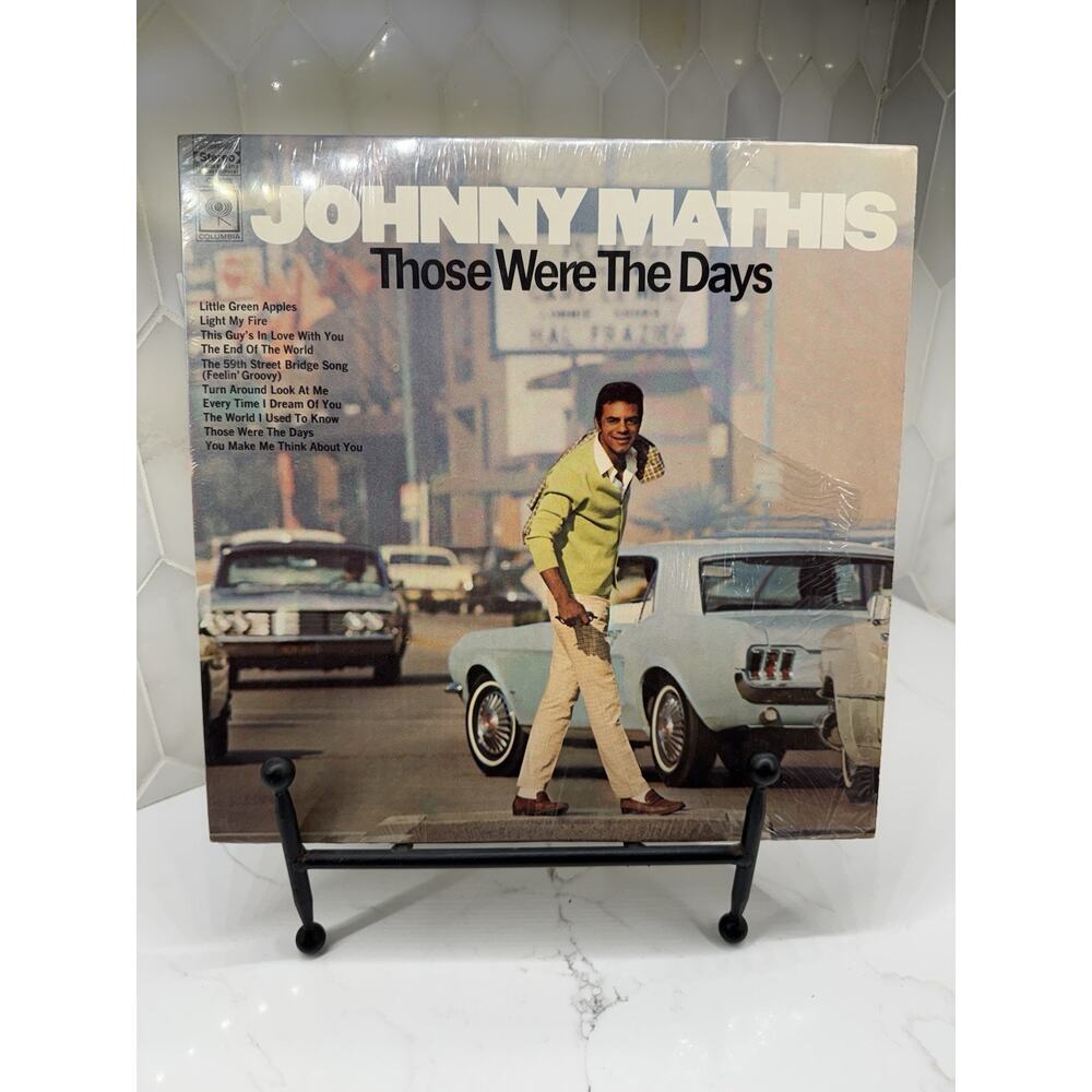 Johnny Mathis –‎ Those Were The Days Vinyl LP Record Album CS-9705